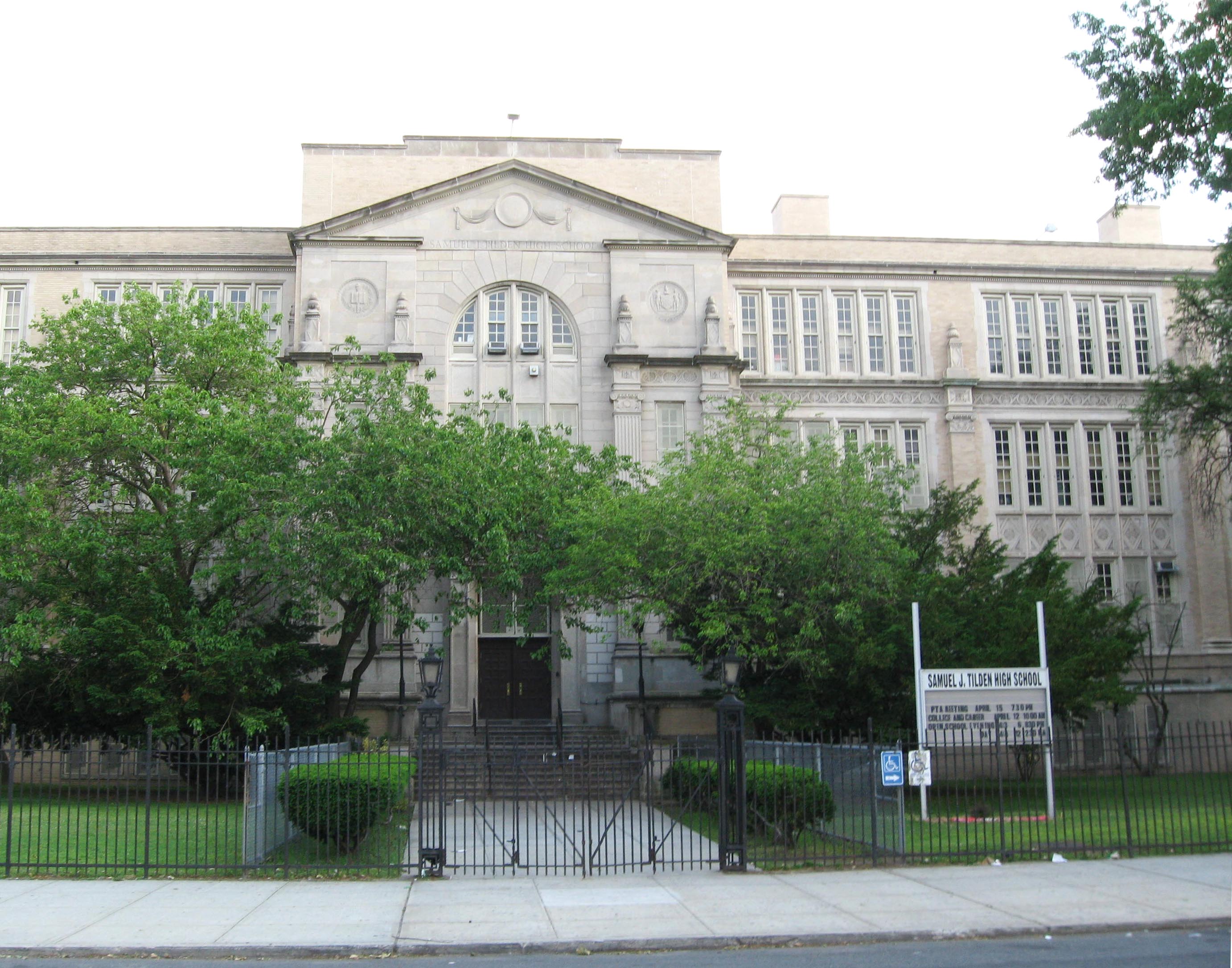 Samuel J. Tilden High School in East Flatbush, Brooklyn